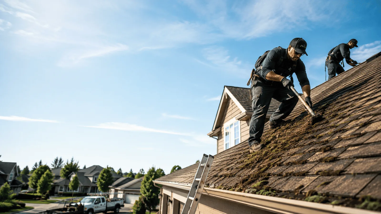 Roof Moss Removal in Murray, KY near me